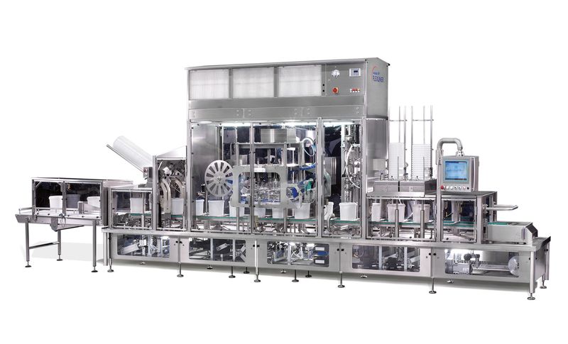 Delivery of the first GRUNWALD linear bucket filler machine